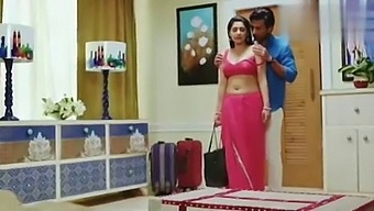 Indian Husband And Wife Indulge In Passionate Kissing